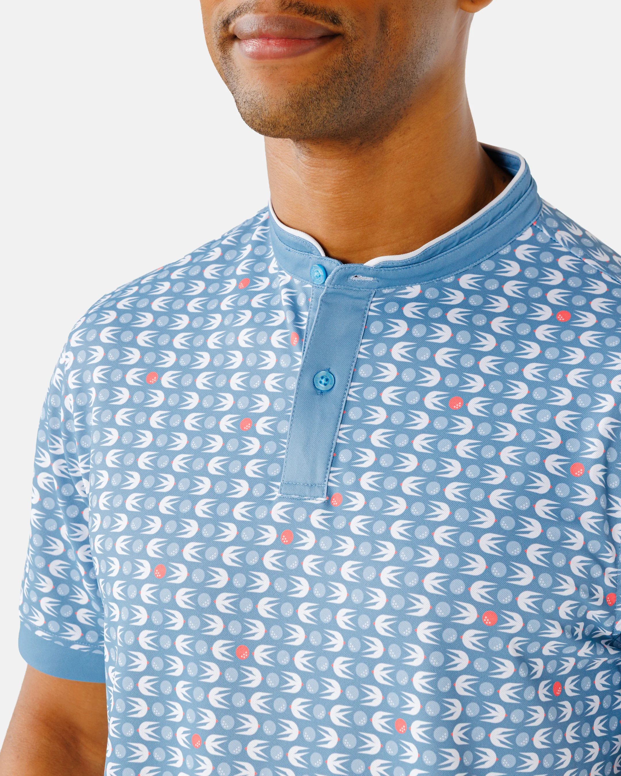 Albatross Men's Hybrid Polo - Image 3