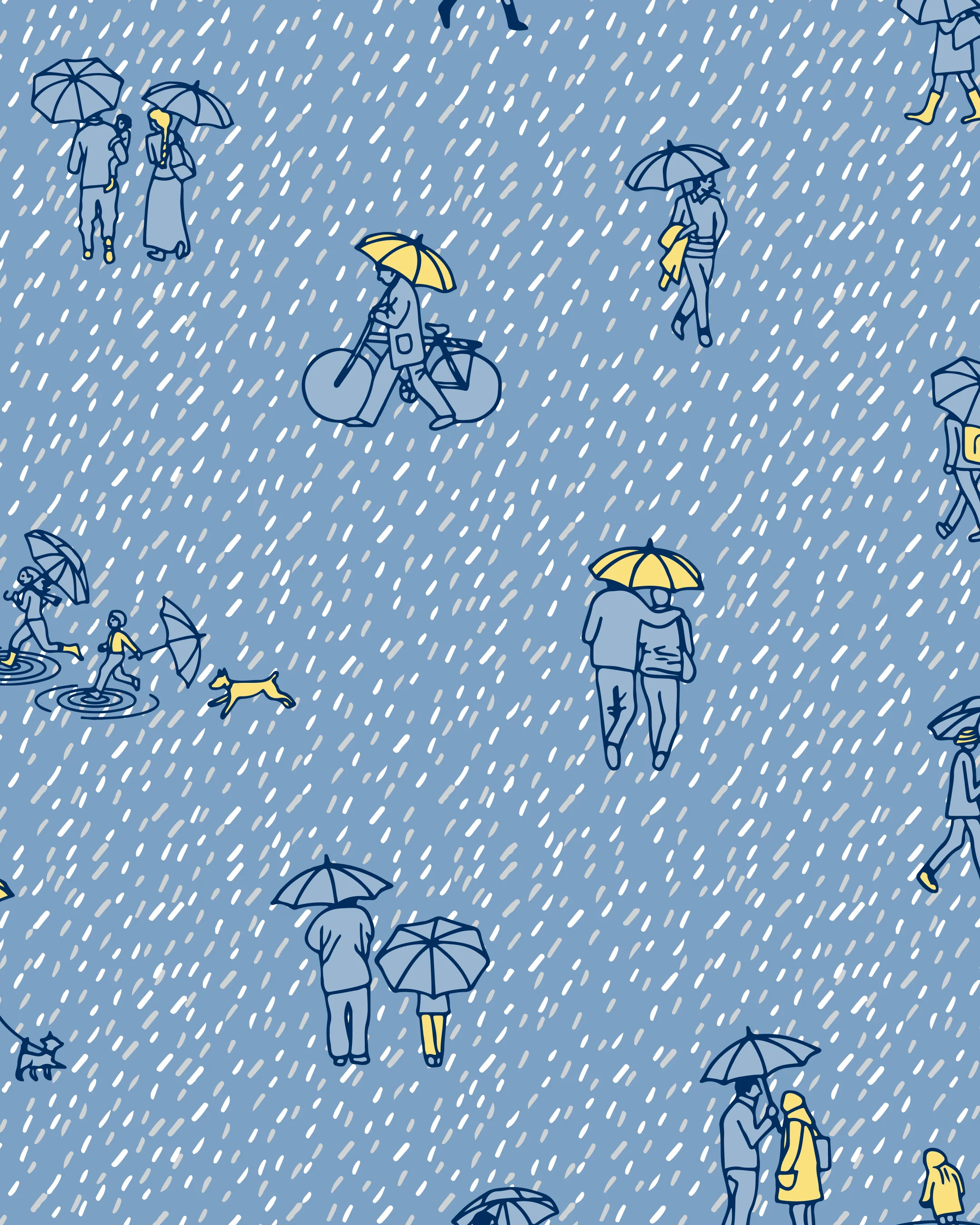 April Showers Girl's Polo - Image 3