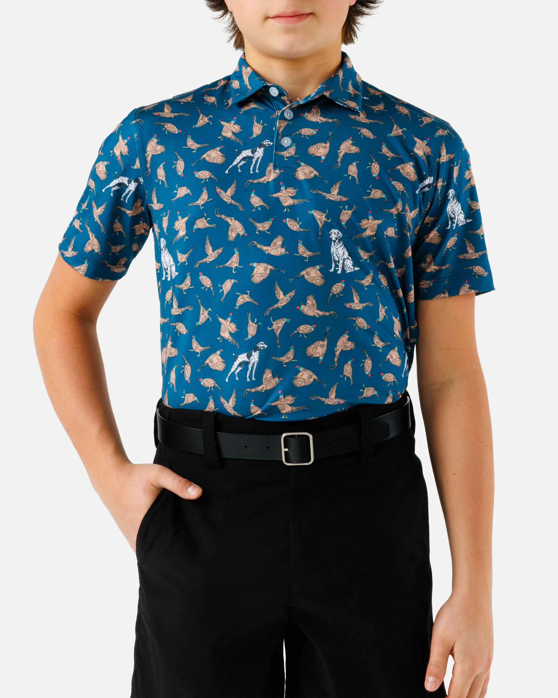 Bird Dog Boy's Polo - Image 5