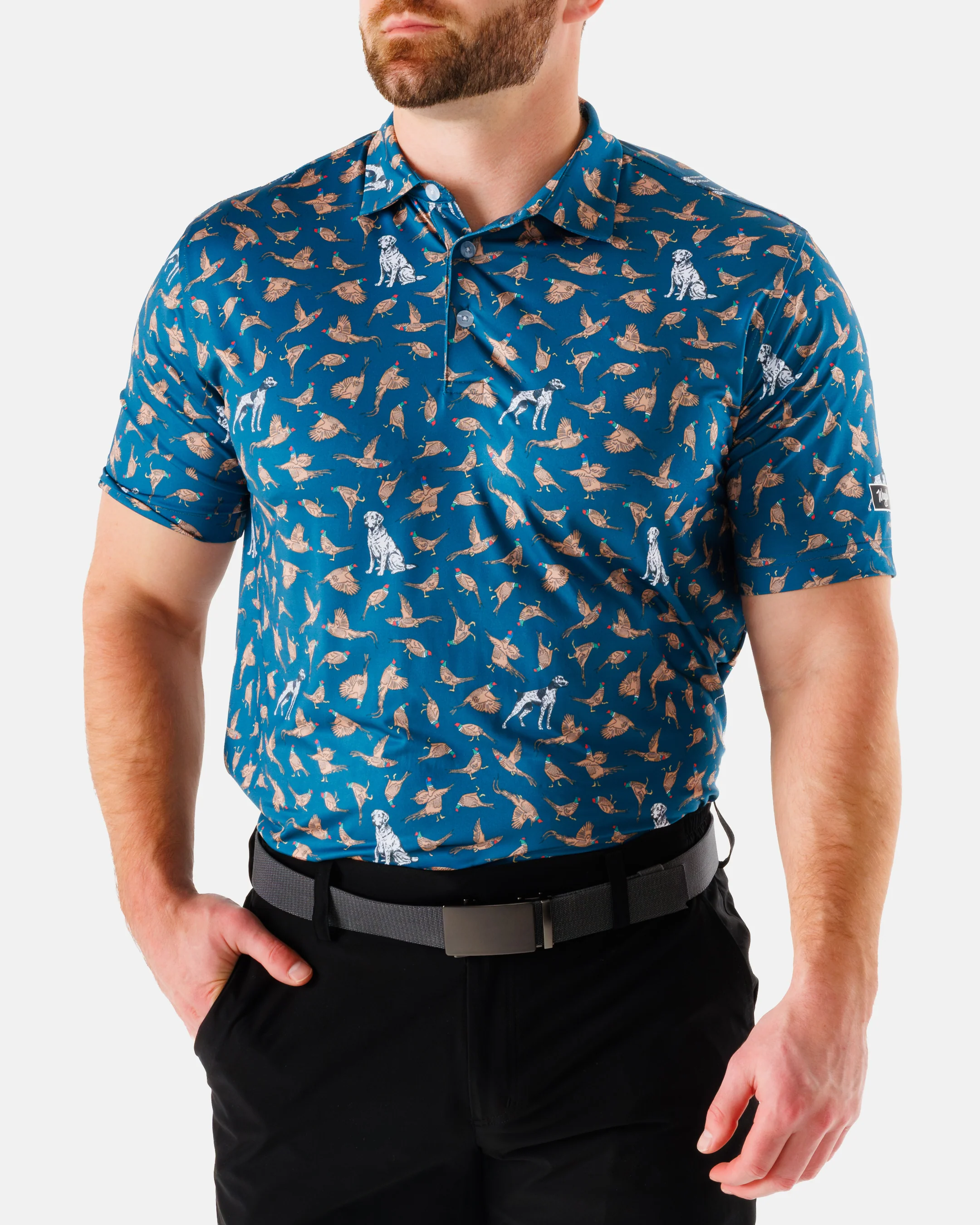 Bird Dog Men's Polo - Image 6