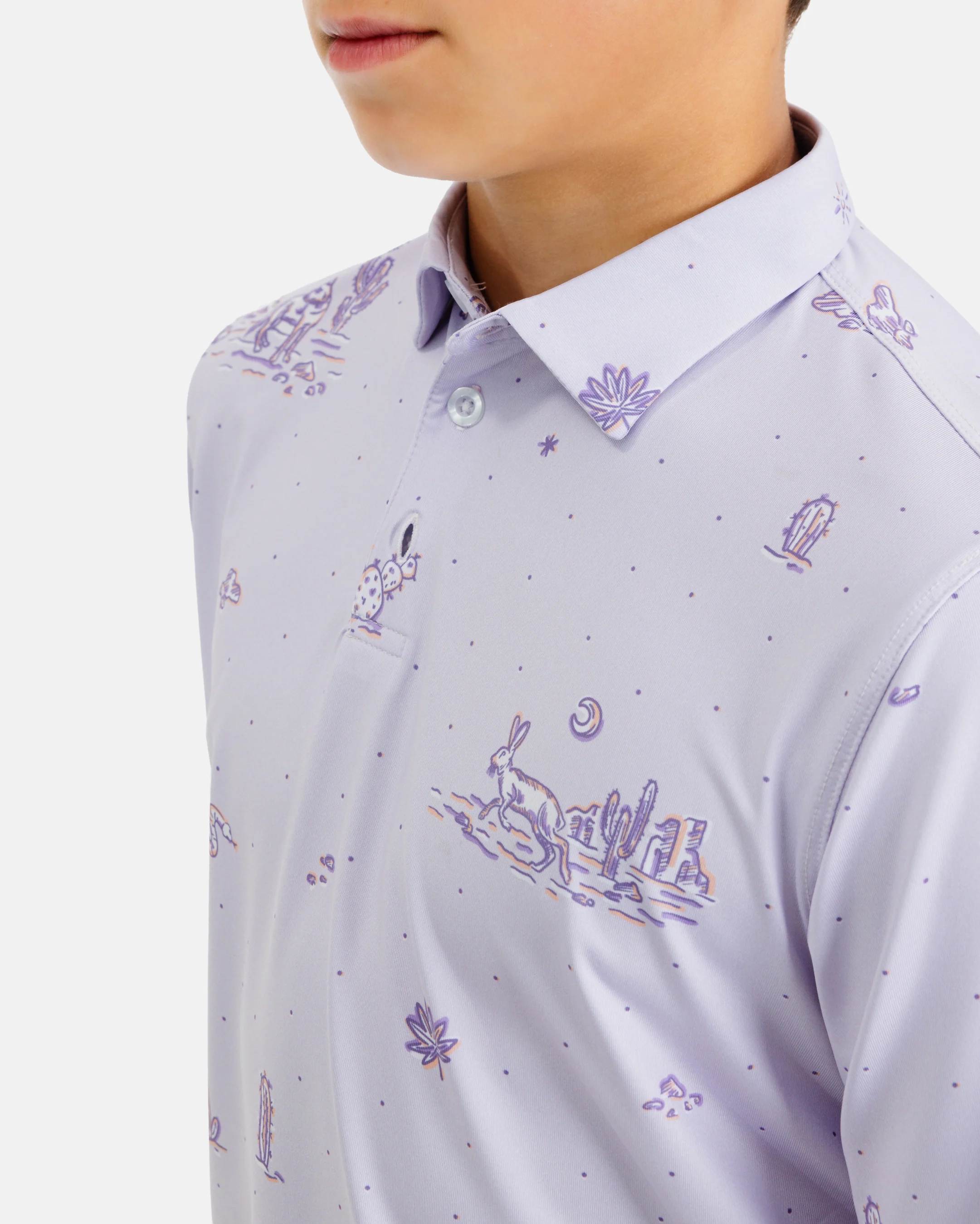 Dry Heat Boy's Polo - Image 4
