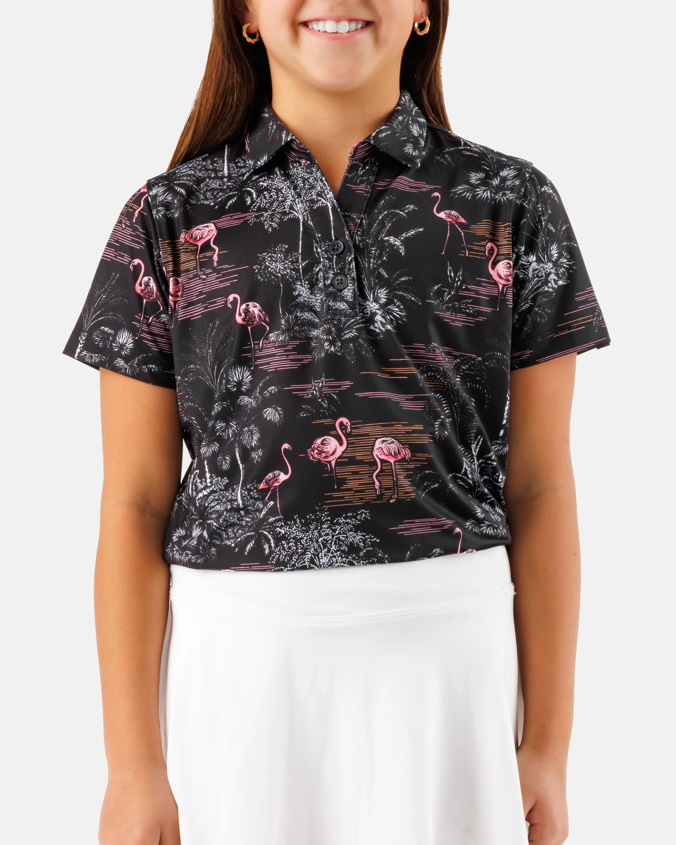 Flamingrove Girl's Polo - Image 5