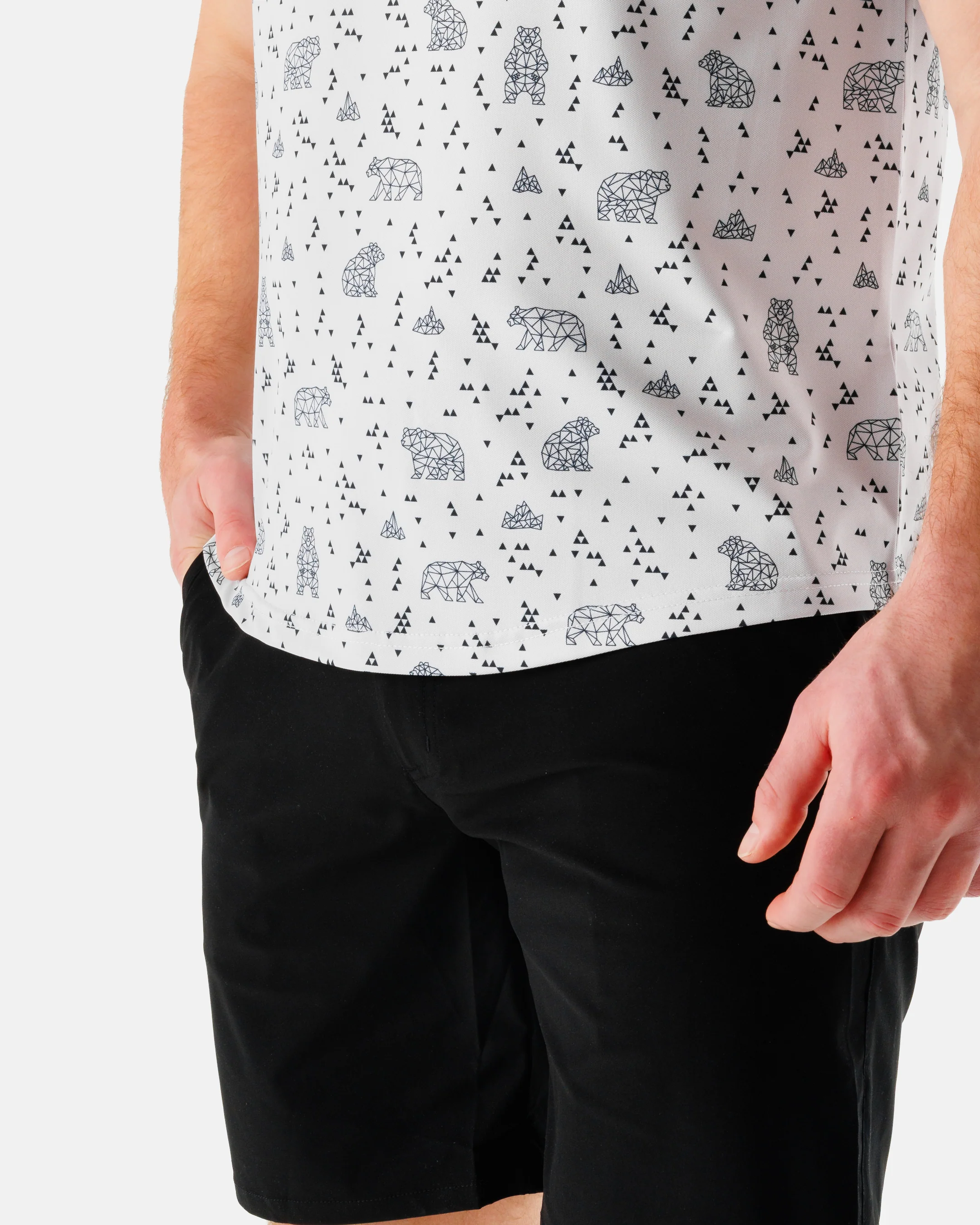 Great Bear Men's Hybrid Polo - Image 9