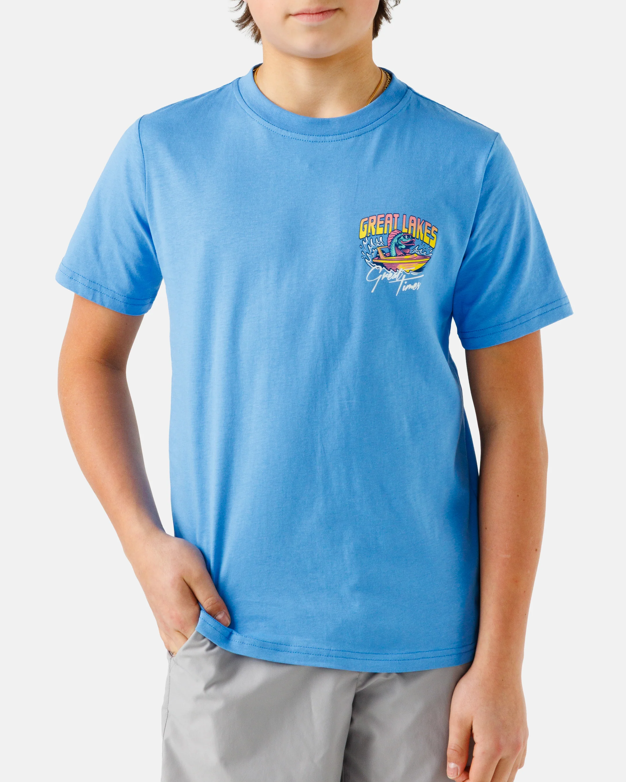 Great Lakes, Great Times Youth T-Shirt - Image 3
