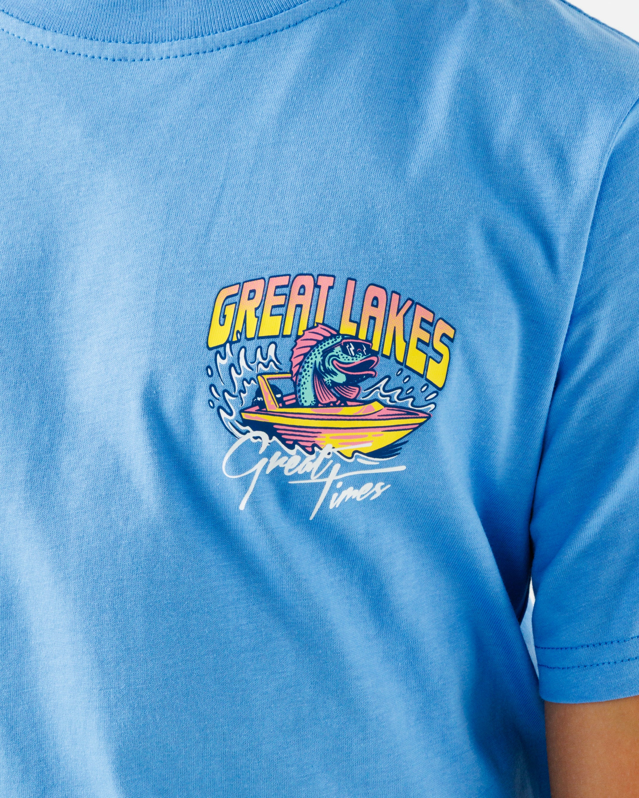 Great Lakes, Great Times Youth T-Shirt - Image 5