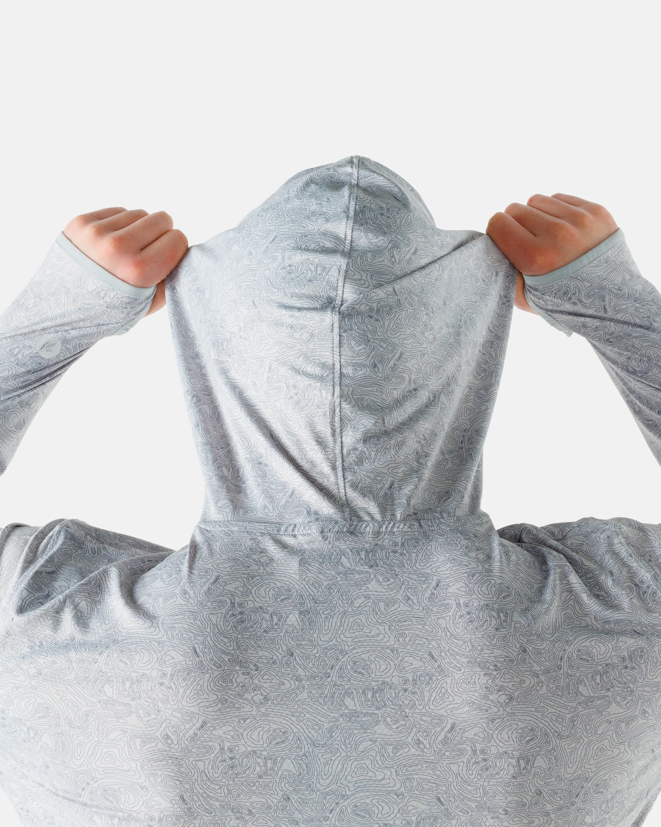 Grizzled Men's Featherlight Hoodie - UPF 50+ - Image 7