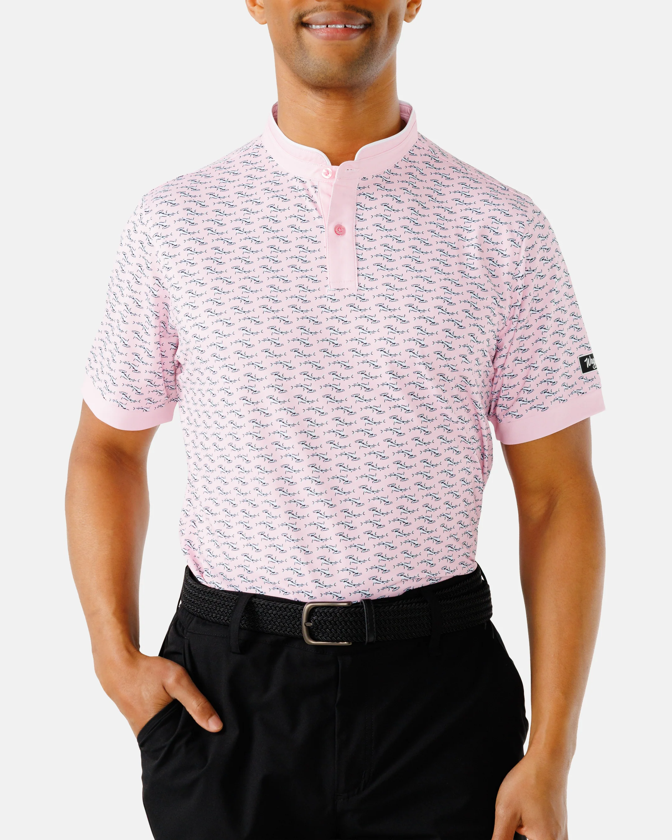 Hammered It Men's Hybrid Polo - Image 5