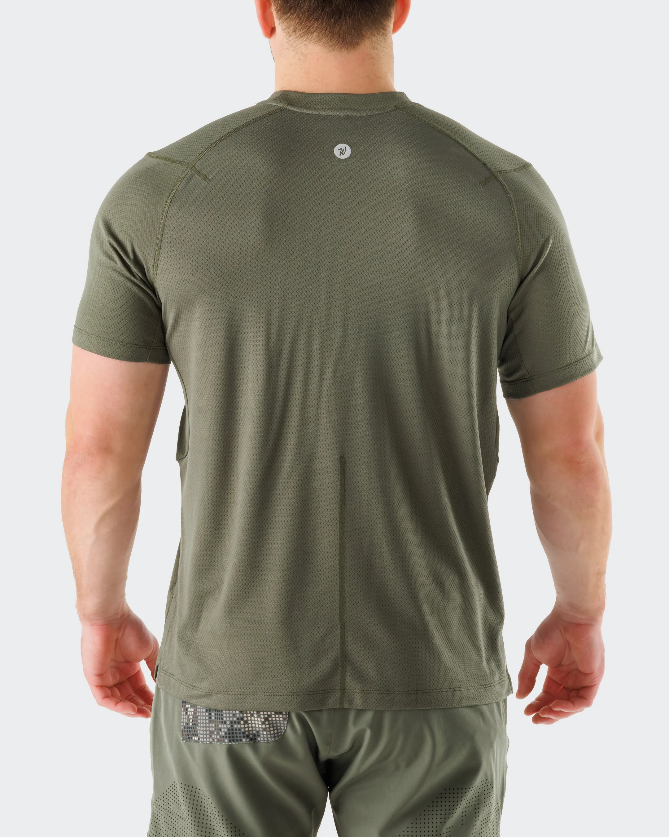 Hexcore Men's Performance Short-Sleeve Shirt - Hunter Green - Image 4