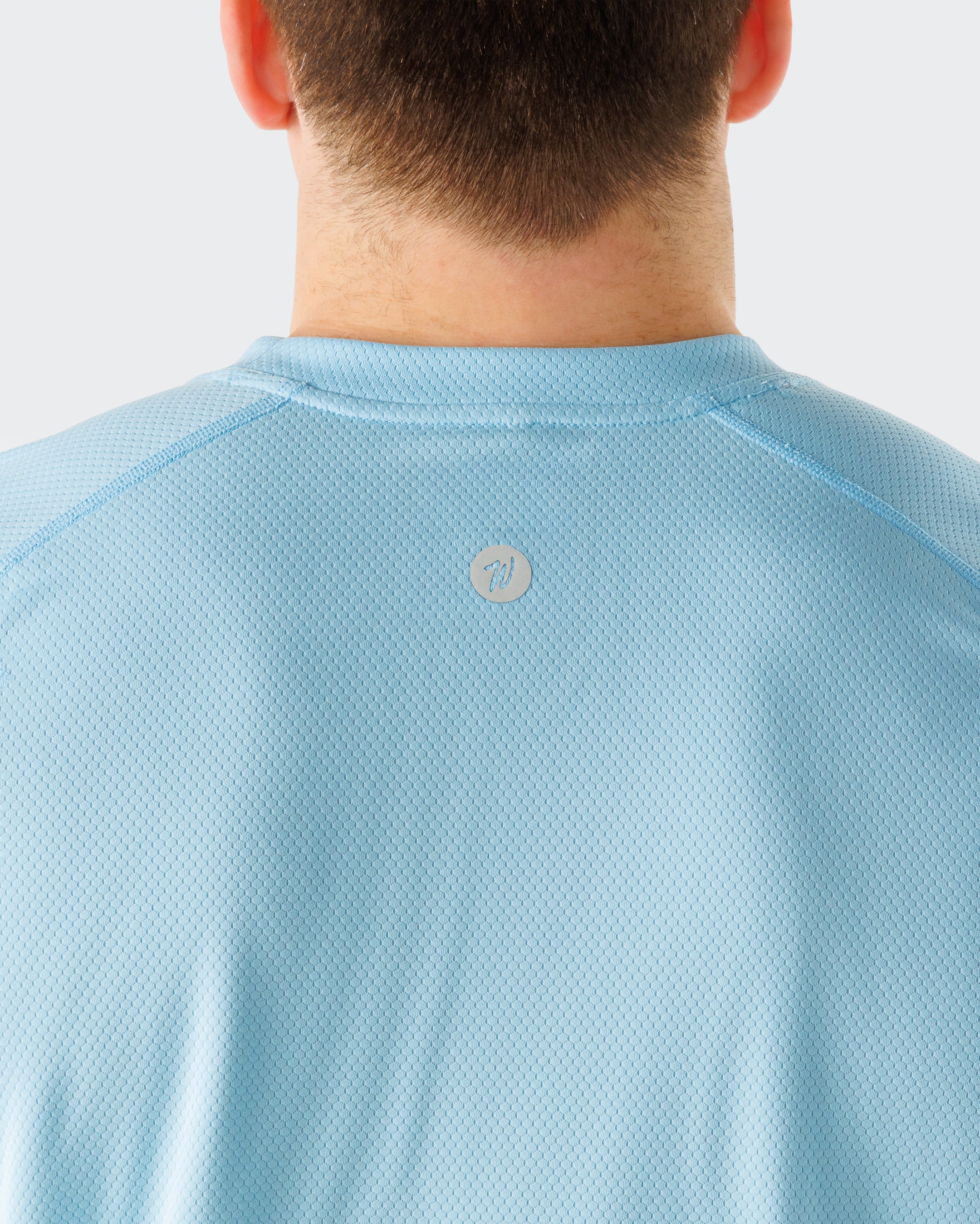 Hexcore Men's Performance Short-Sleeve Shirt - Sky Blue - Image 3