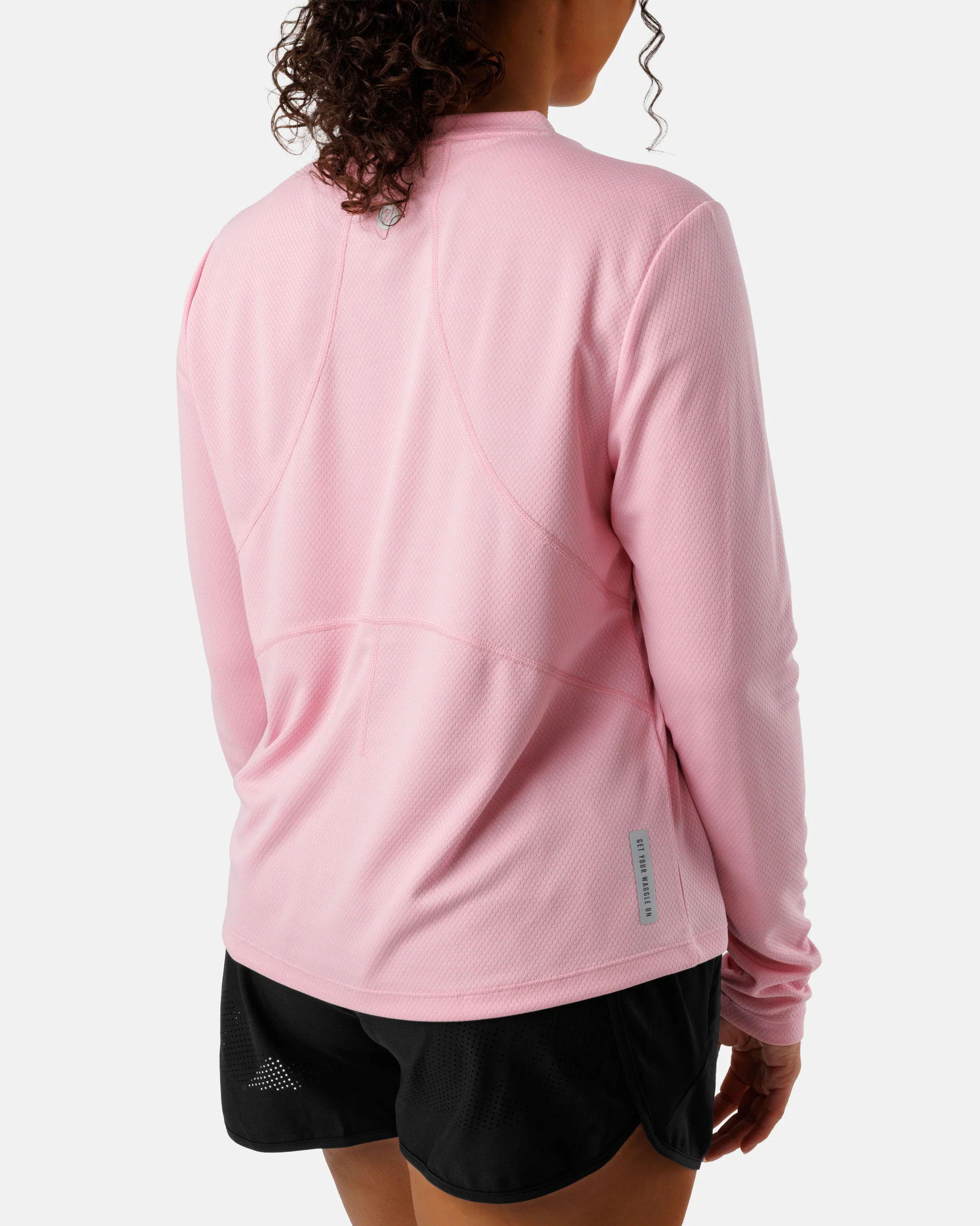 Hexcore Women's Performance Long-Sleeve Shirt - Dusty Rose - Image 4