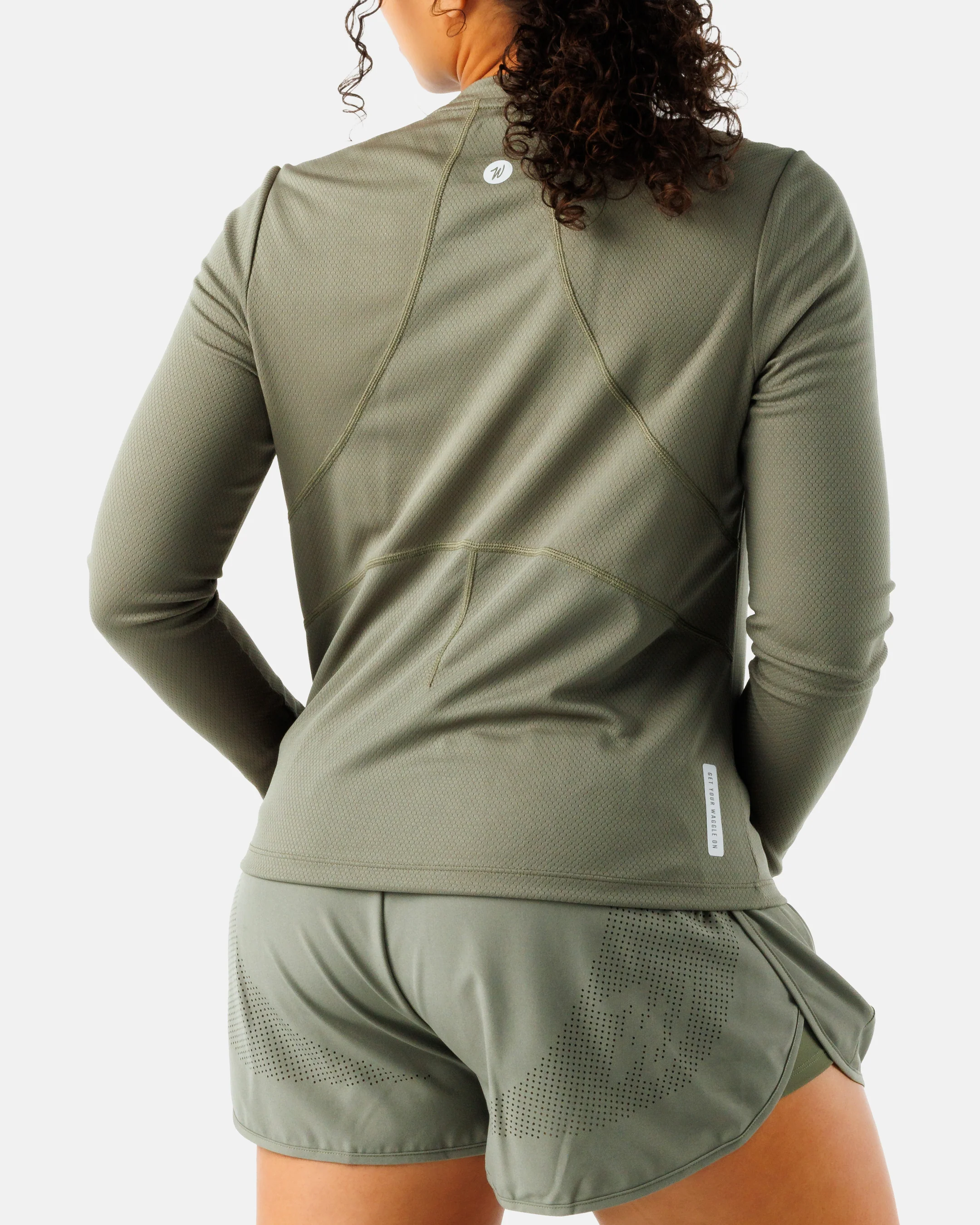 Hexcore Women's Performance Long-Sleeve Shirt - Hunter Green - Image 4