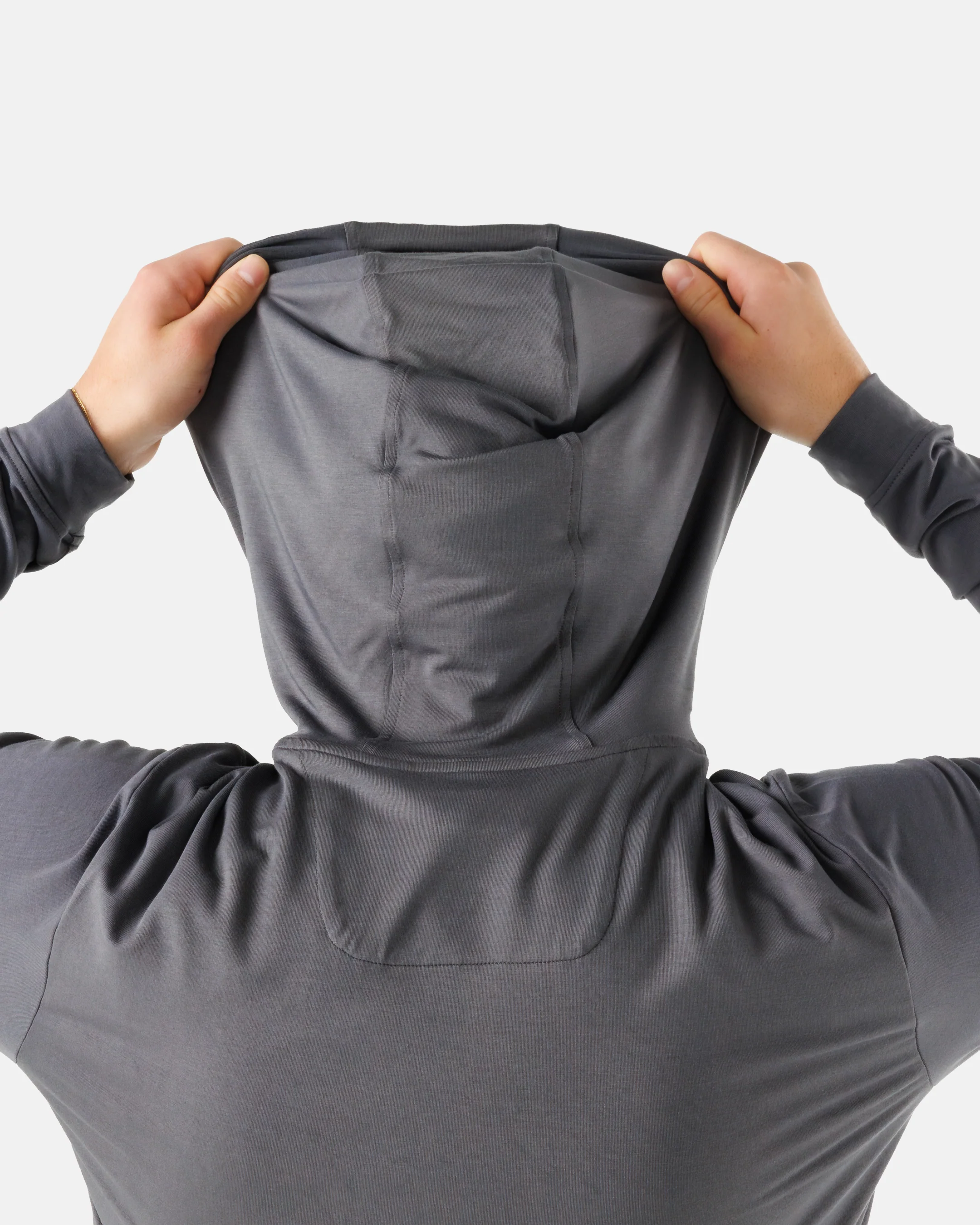 LinksLuxe Men's Hoodie - Ash - Image 5