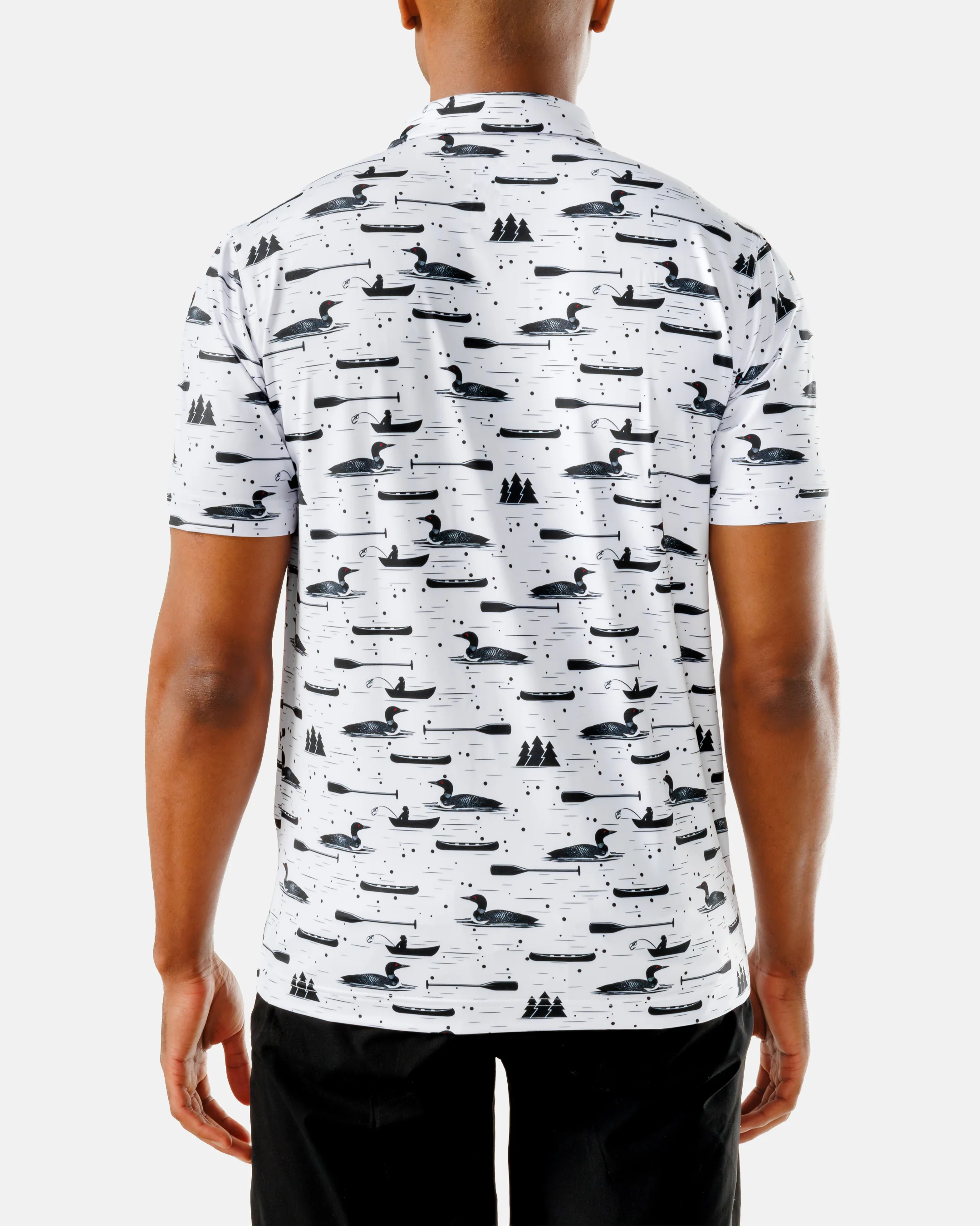 Loon Lake Men's Polo - Image 5