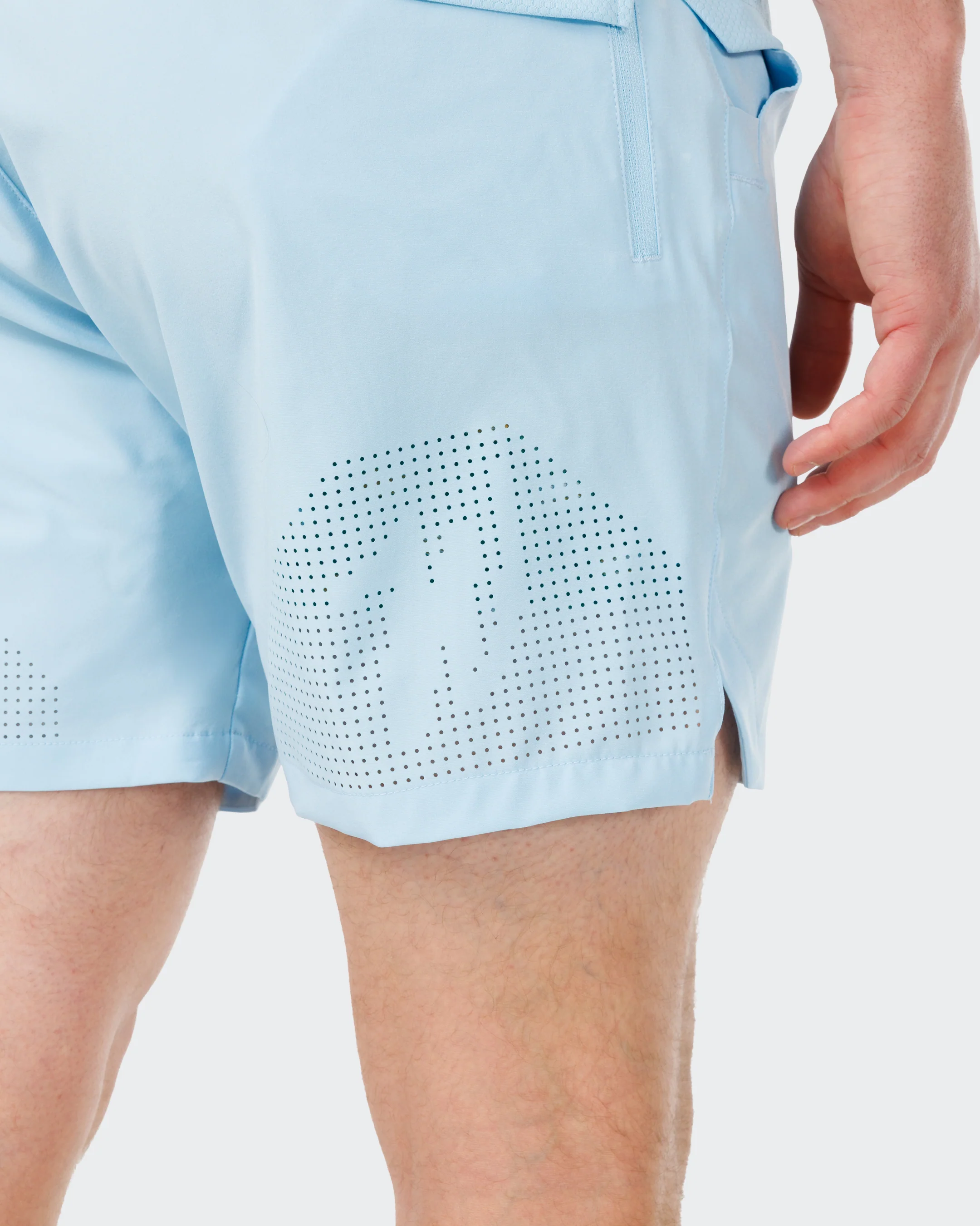 Momentum Men's Short - Topographic Blue - Image 5