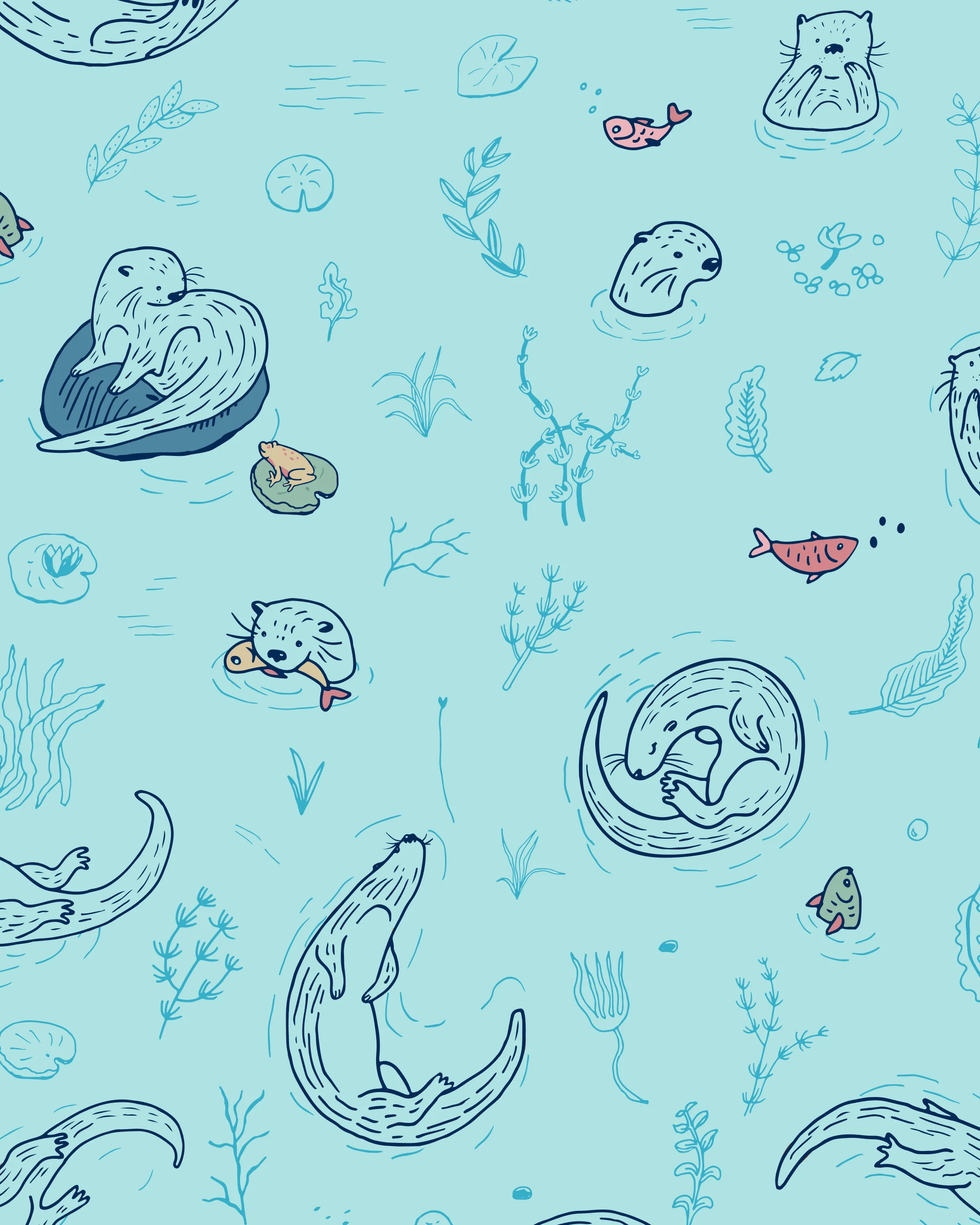 Otter Nonsense Boy's Polo - Image 3