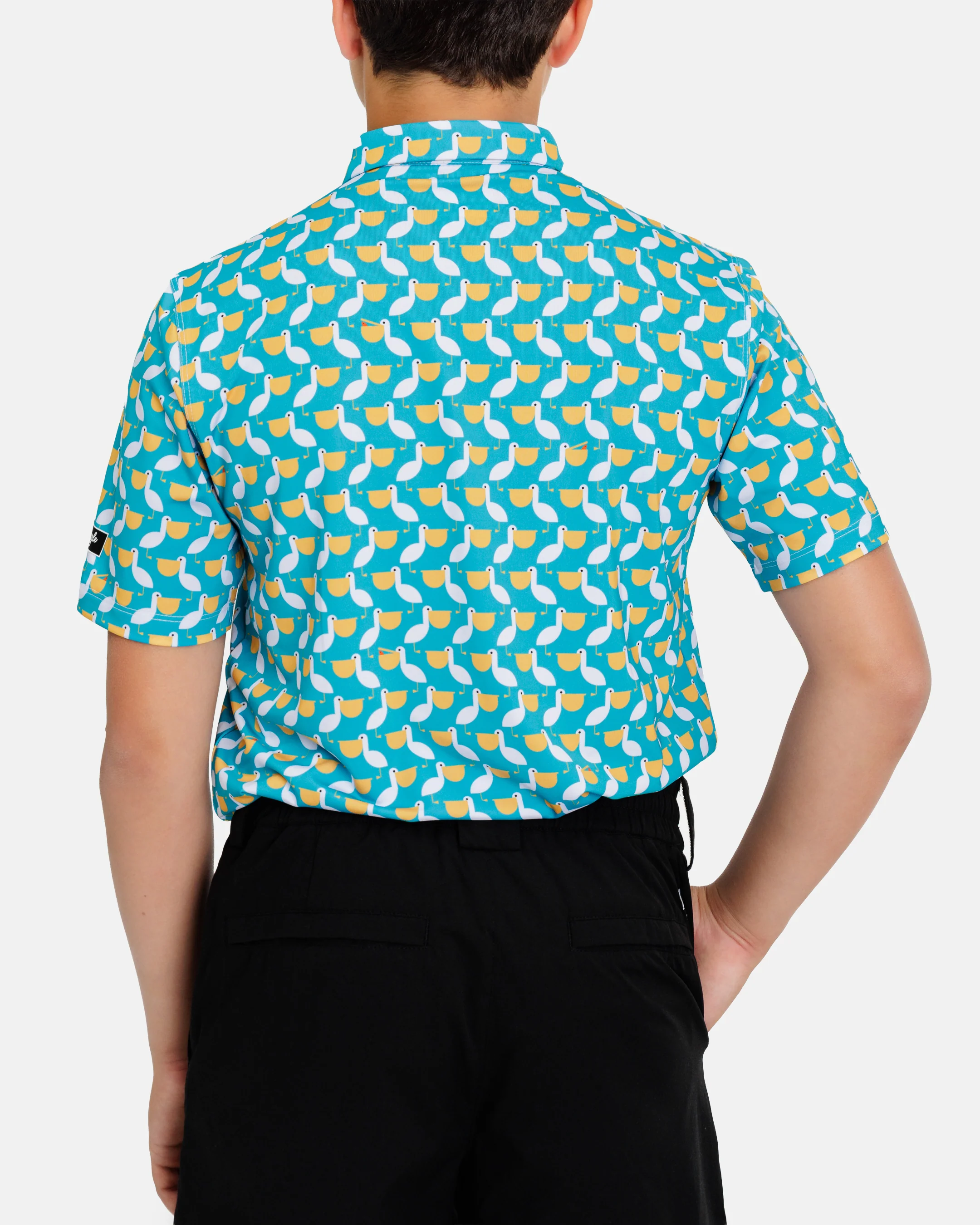 Pelican Party Boy's Polo - Image 6