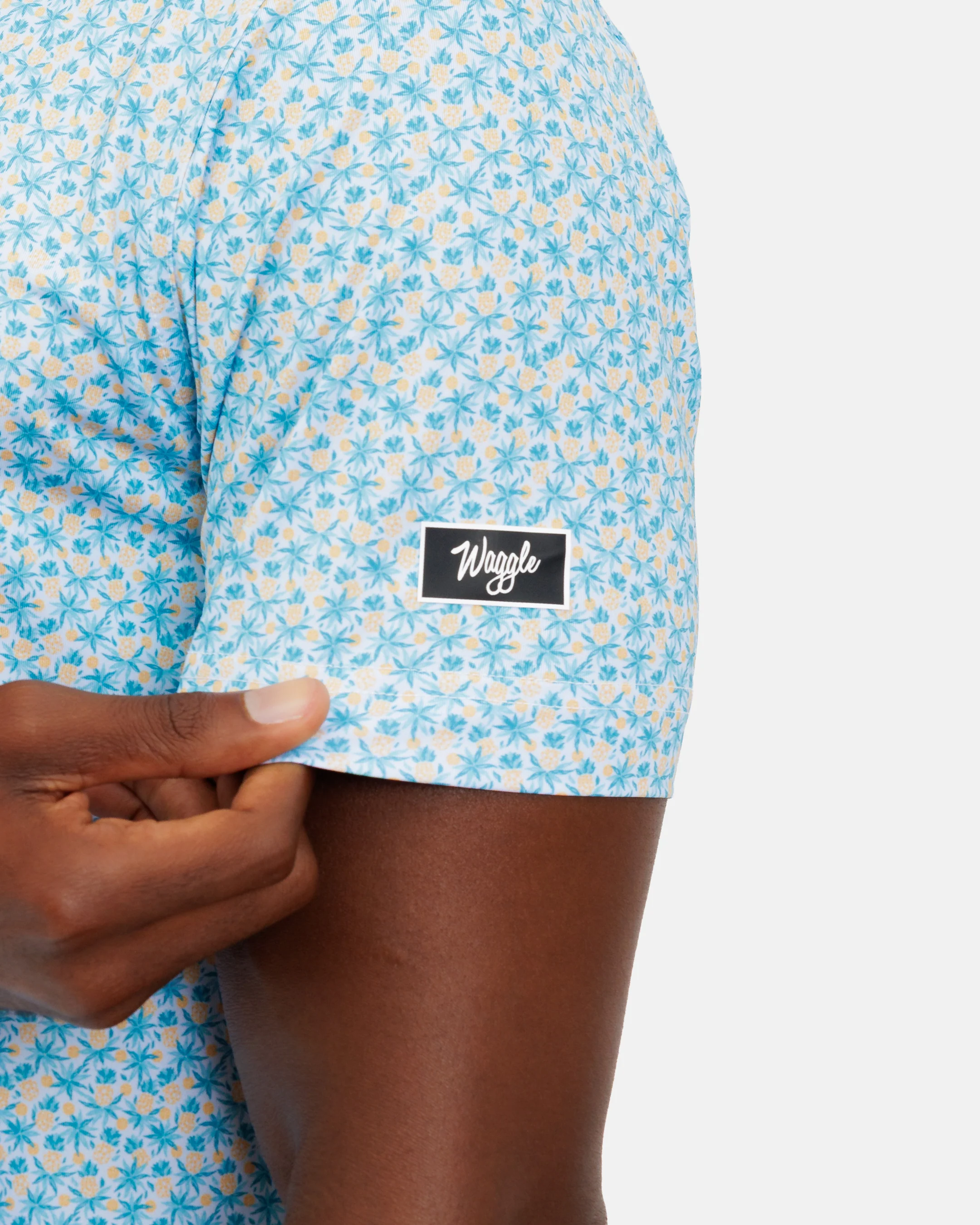 Piña Paradise Men's Polo - Image 6