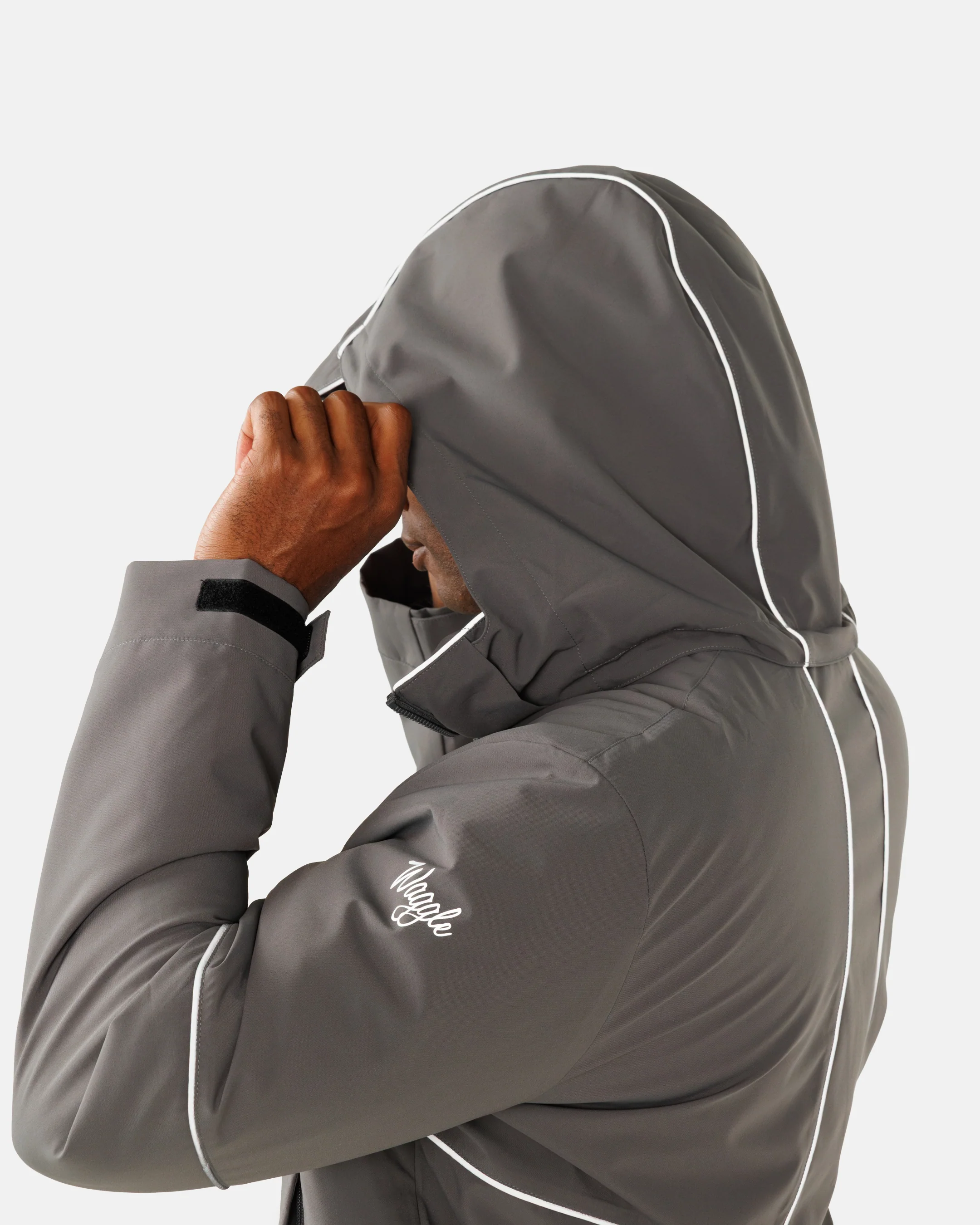 Playmaker Men's Jacket - Smoke - Image 4