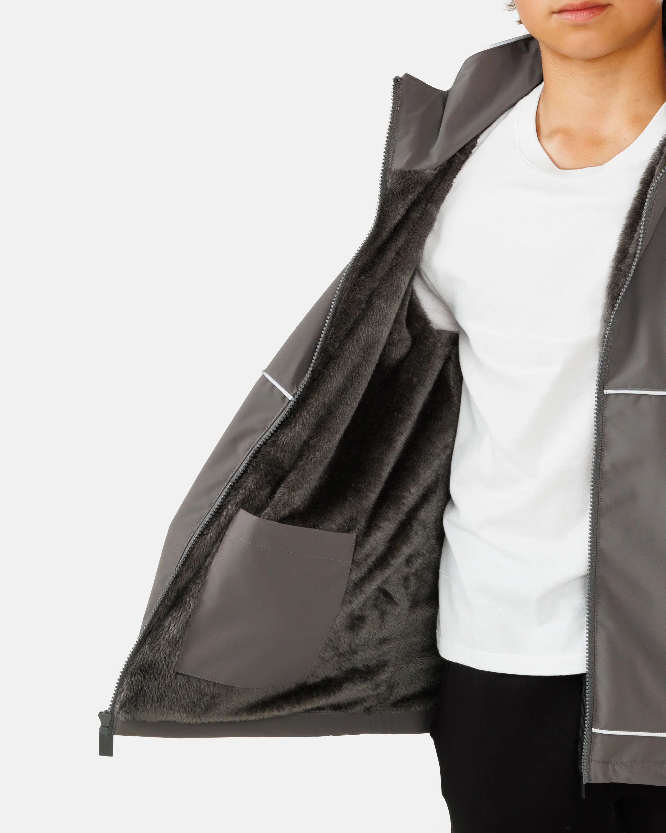 Playmaker Youth Jacket - Smoke - Image 5