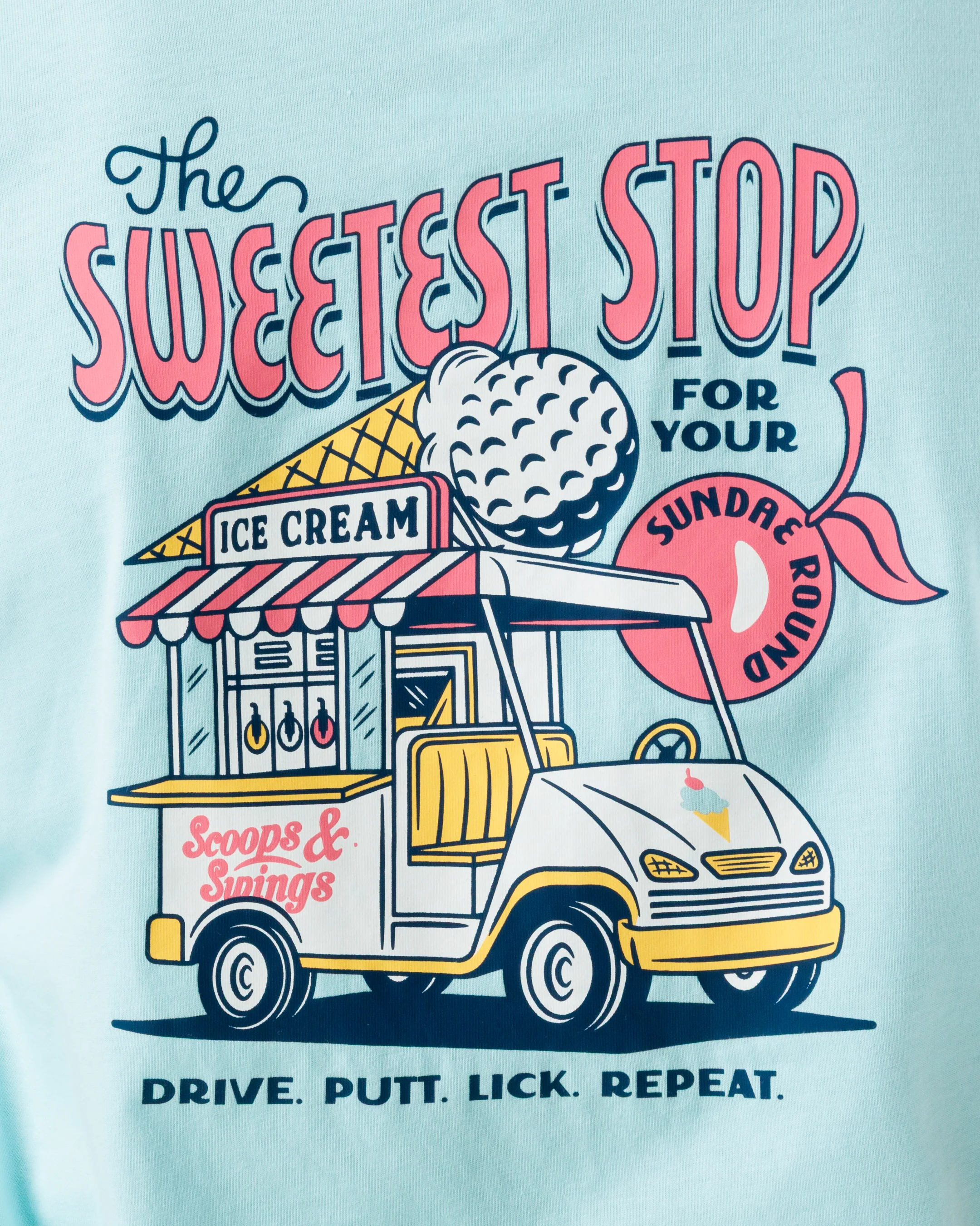 Scoops & Swings Youth T-Shirt - Image 4