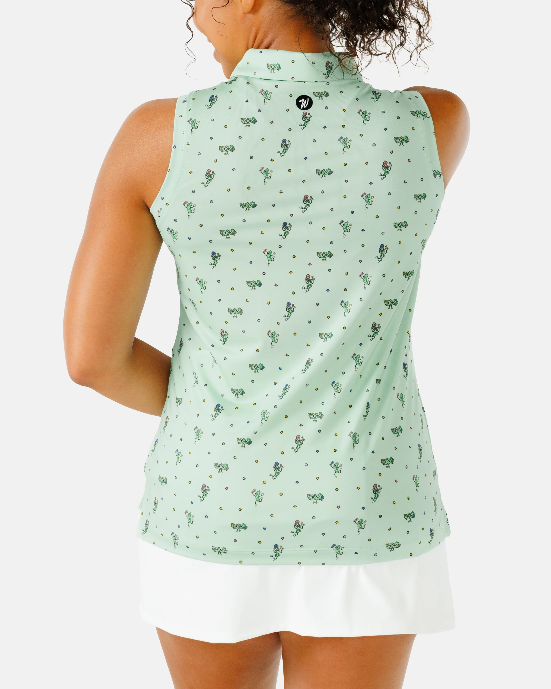 The Real Dill Women's Sleeveless Polo - Image 4
