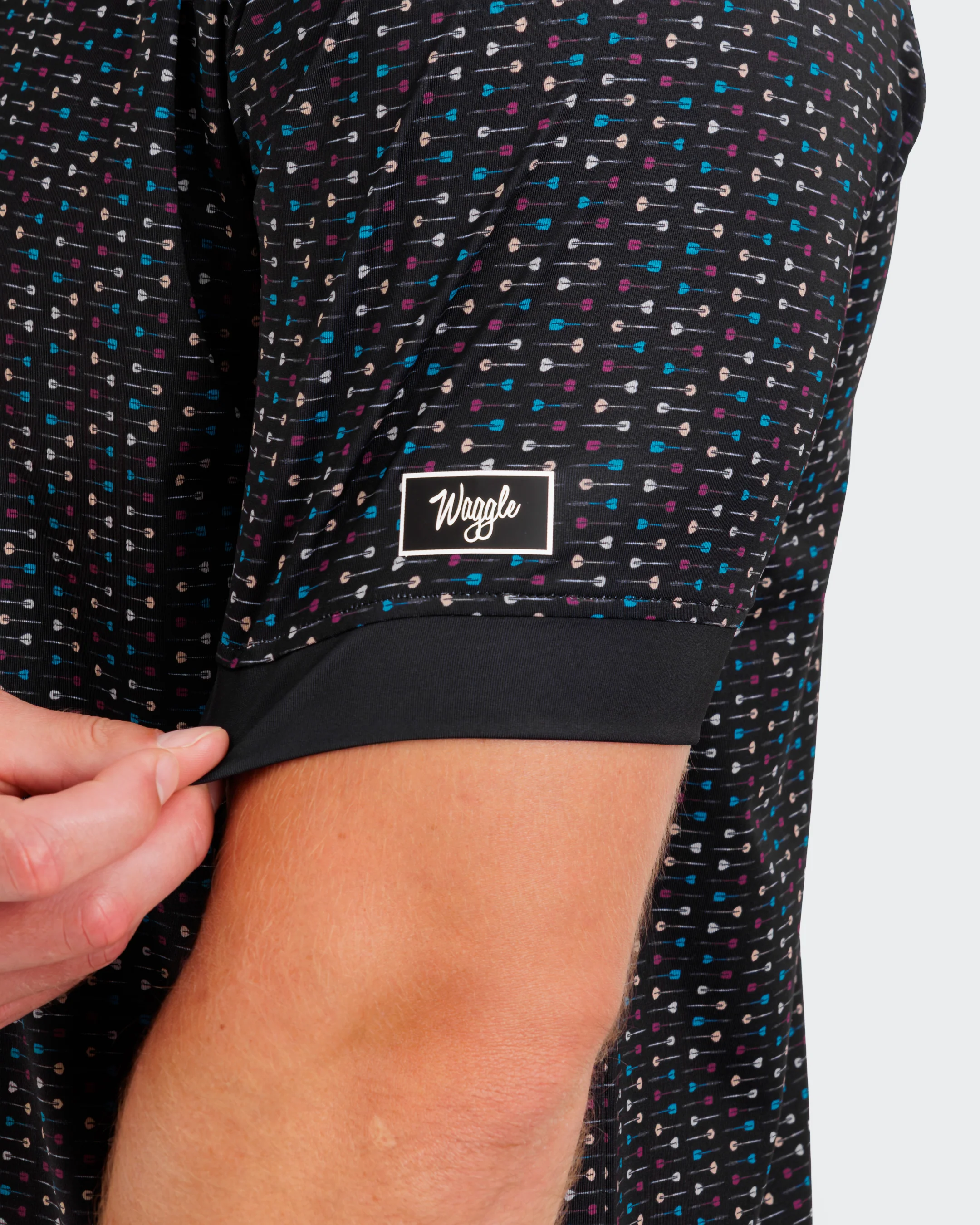 Throwing Darts Men's Polo - Image 7