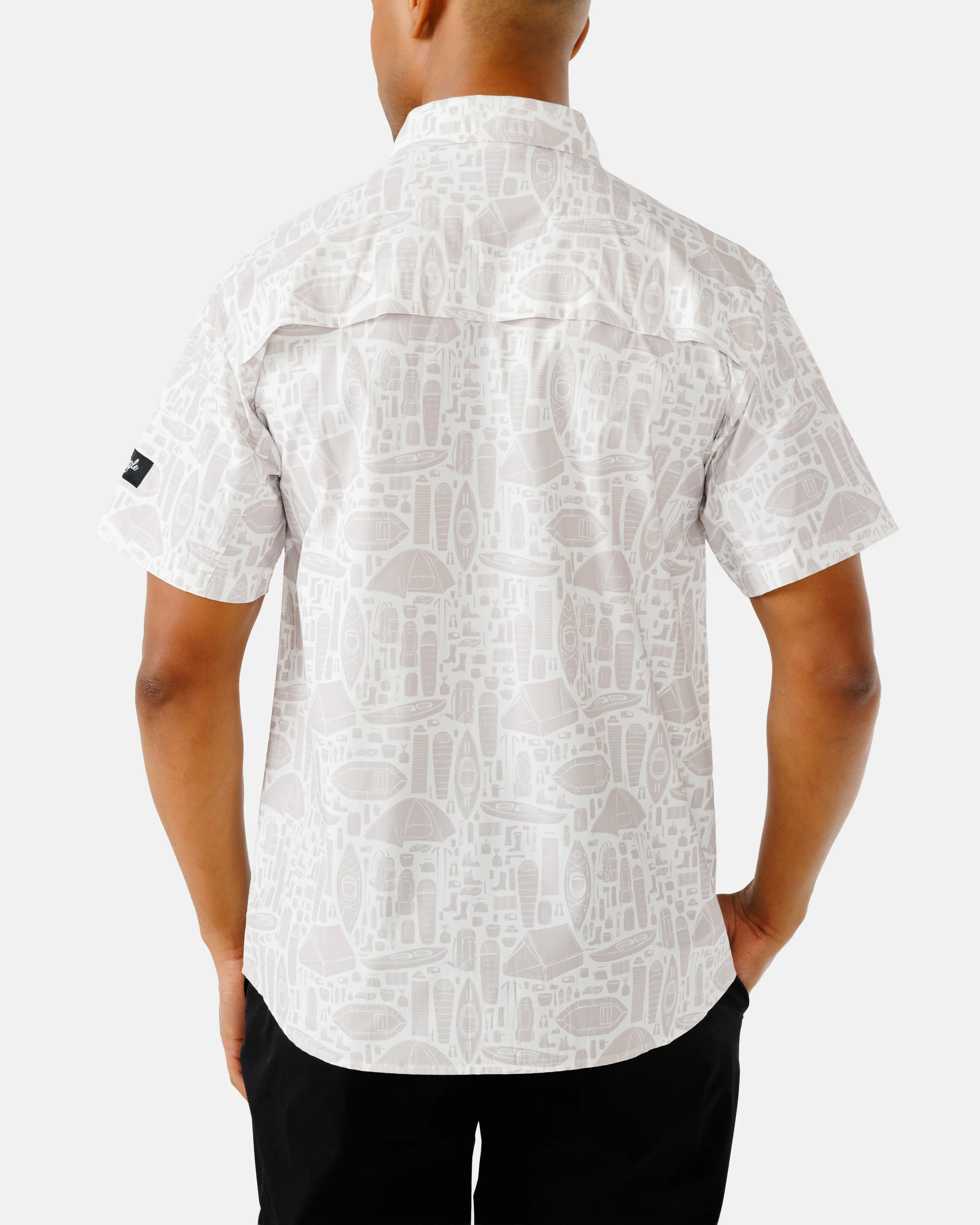 Traveler Men's Outpost Short-Sleeve Button-Down Shirt - UPF 40+ - Image 4