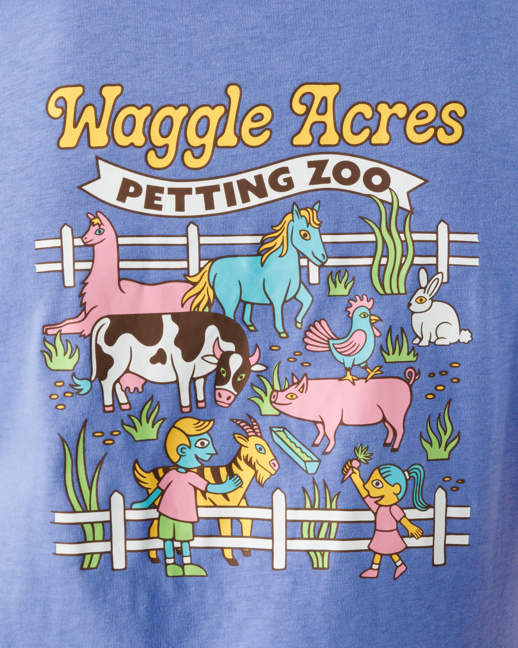 Waggle Acres Petting Zoo Youth T-Shirt - Image 3