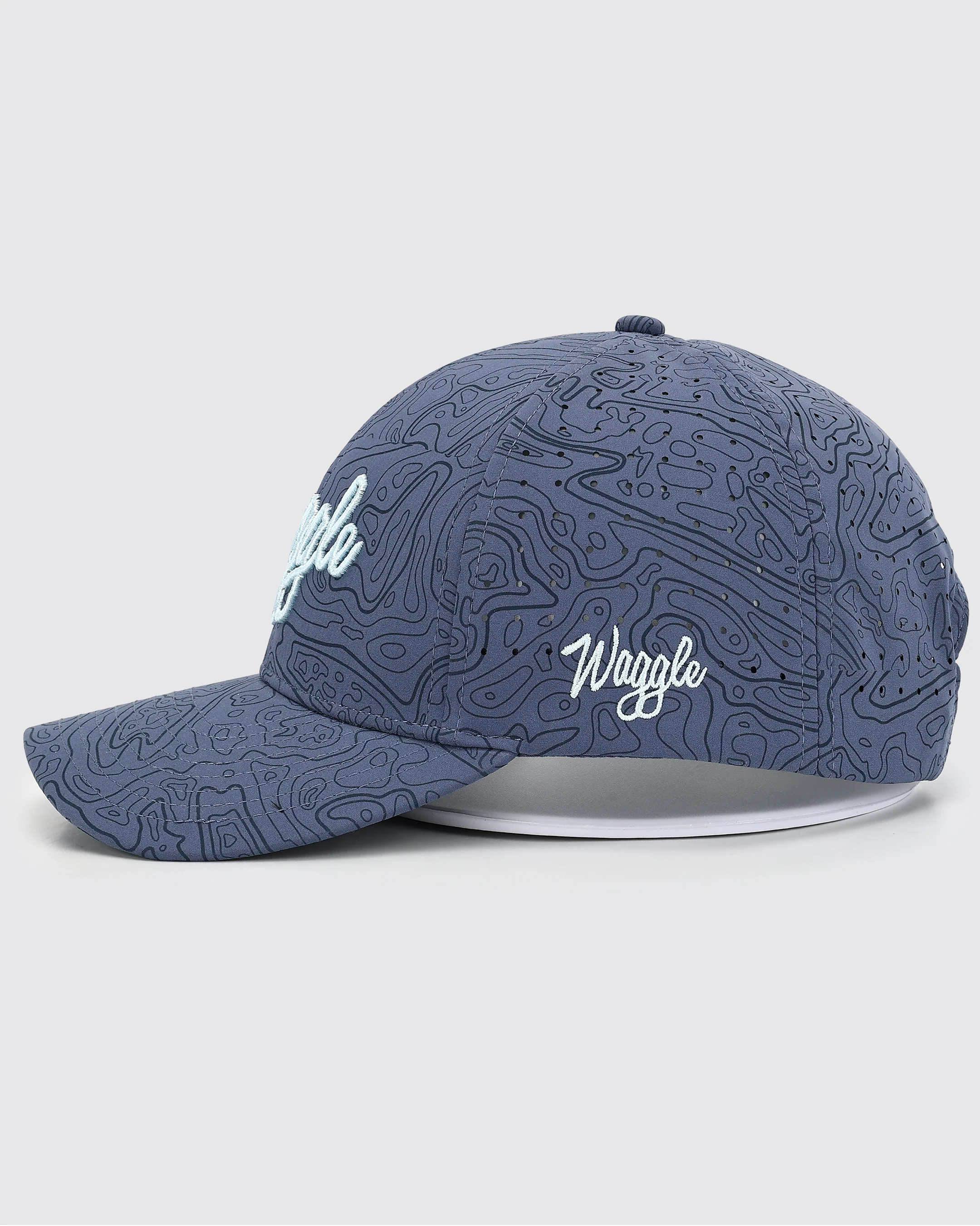 Waggle Brand Hat - Loon Lake Topographic - Image 4