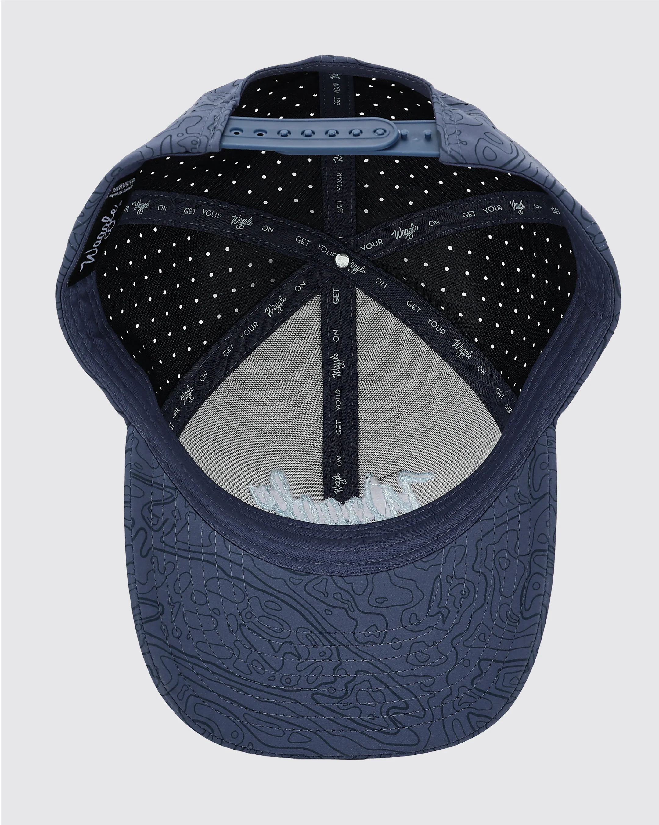 Waggle Brand Hat - Loon Lake Topographic - Image 7