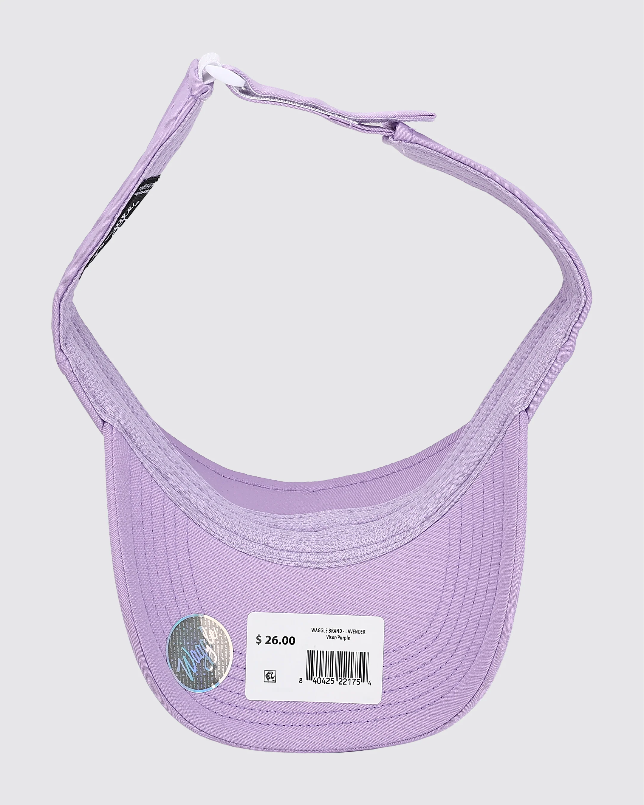Waggle Brand Visor - Lavender - Image 6