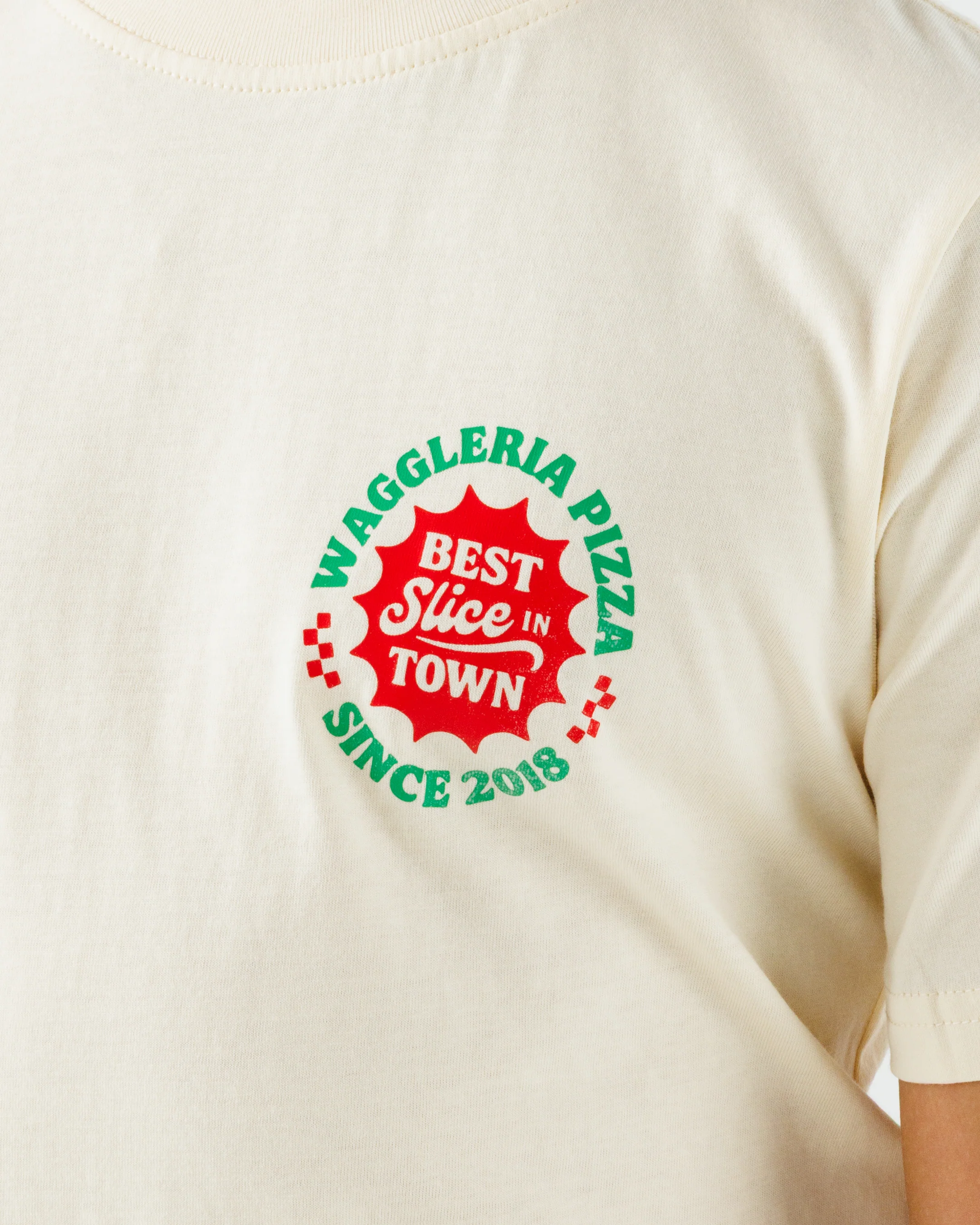 Waggleria Pizza Youth T-Shirt - Image 5