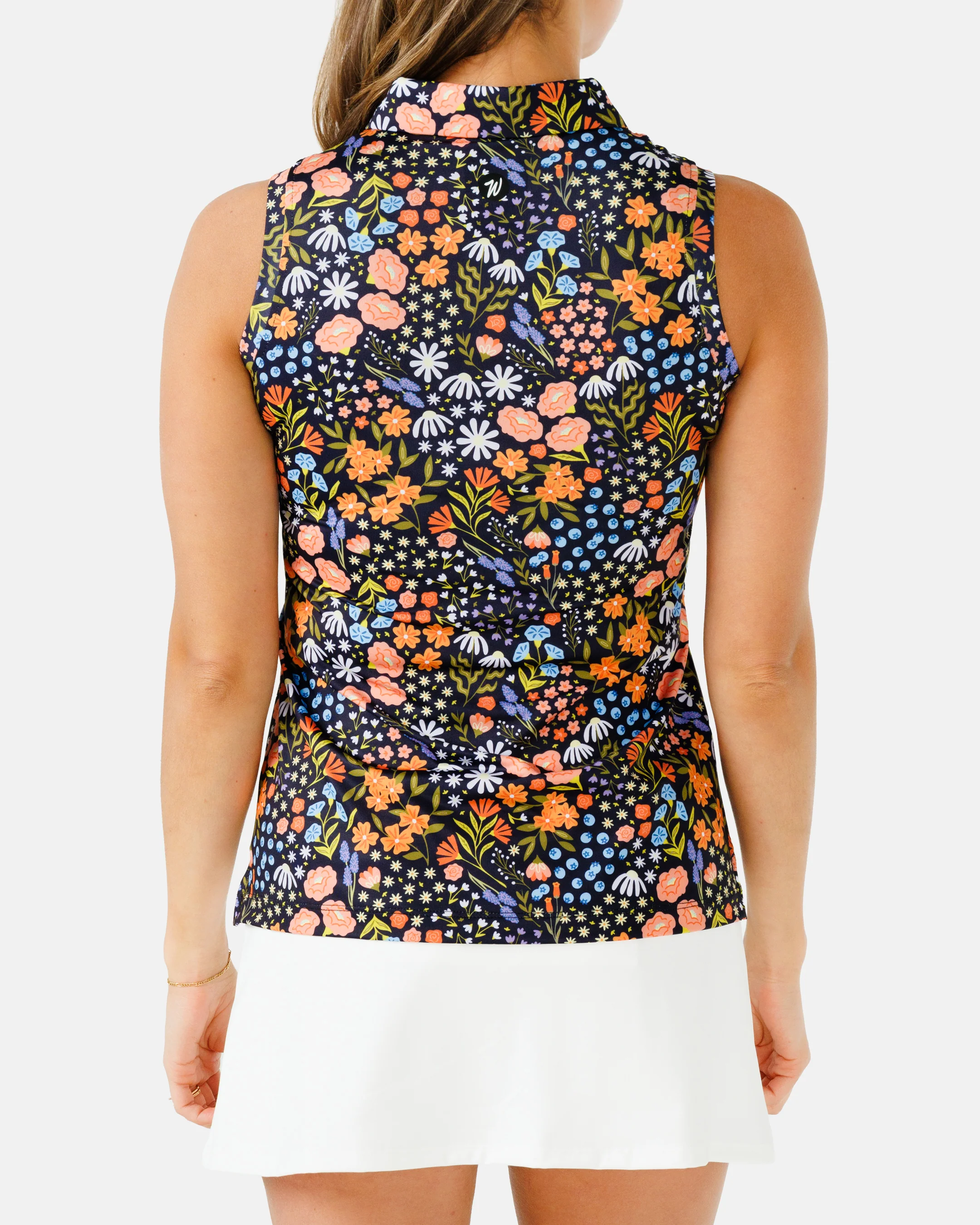 Wildflower Way Women's Sleeveless Polo - Image 5